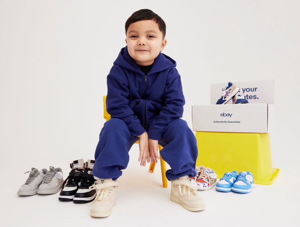 eBay is expanding the Authenticity Guarantee to kids and baby size sneakers