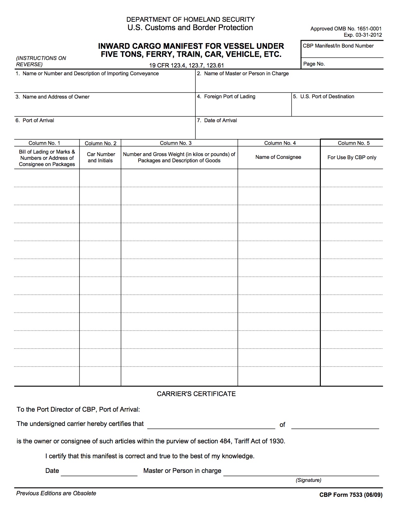 Грузовой манифест. Грузовая ведомость Cargo Manifest. Форма грузовой Манифест. Грузовой Манифест морской. Грузовой Манифест образец.