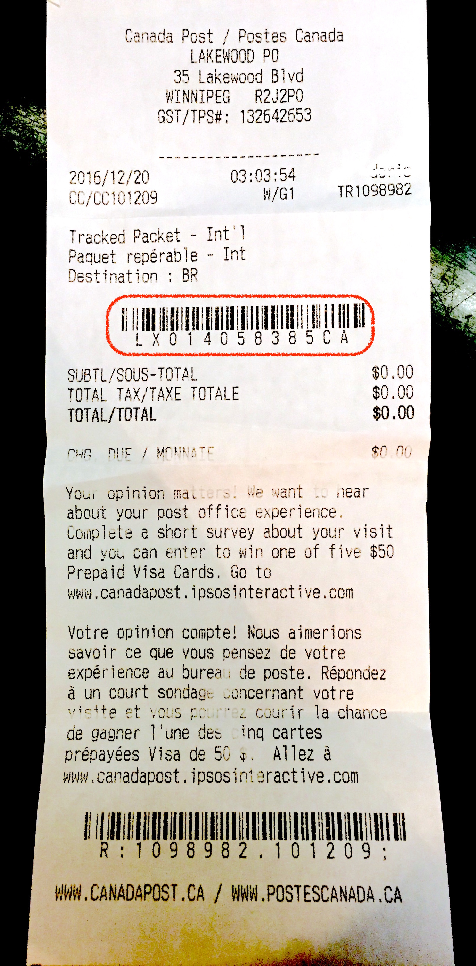 Acceptance Scan Receipt - Page 2 - The eBay Canada Community