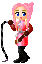 pinked