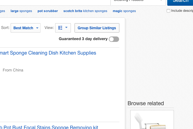 Could I instead have a filter that eliminated sellers from the Far East?