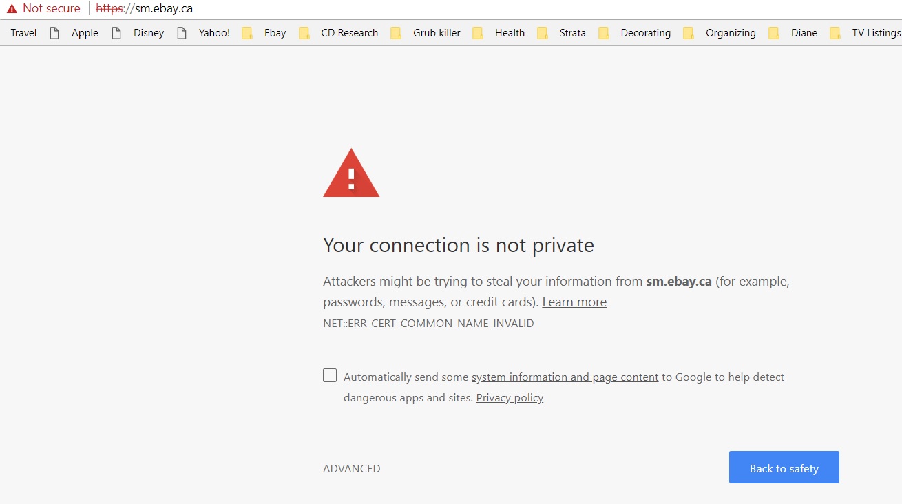 your-connection-to-this-site-is-not-private-the-ebay-canada-community