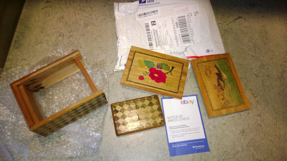 damaged box