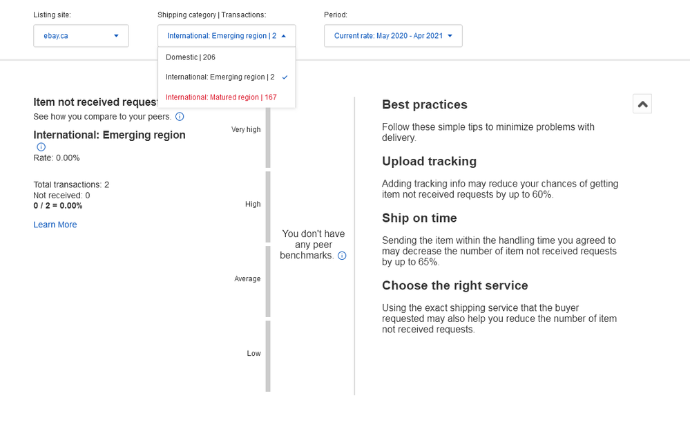 Screenshot_2021-05-26 Service metrics - 2nd Tab - INR - Intl-1a Emerging - eBay Seller Hub.png